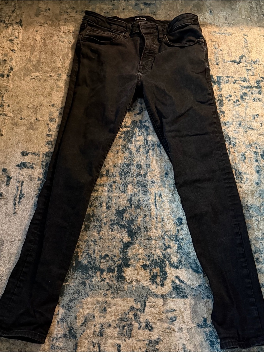 Express Black Skinny Jeans - Men